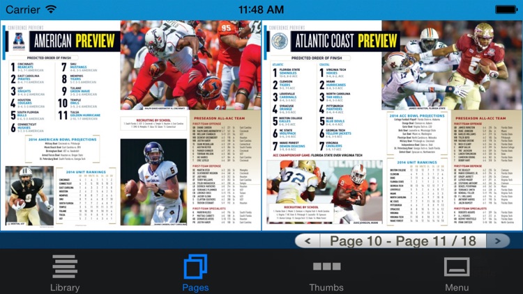 Allstate College Football Magazine screenshot-3