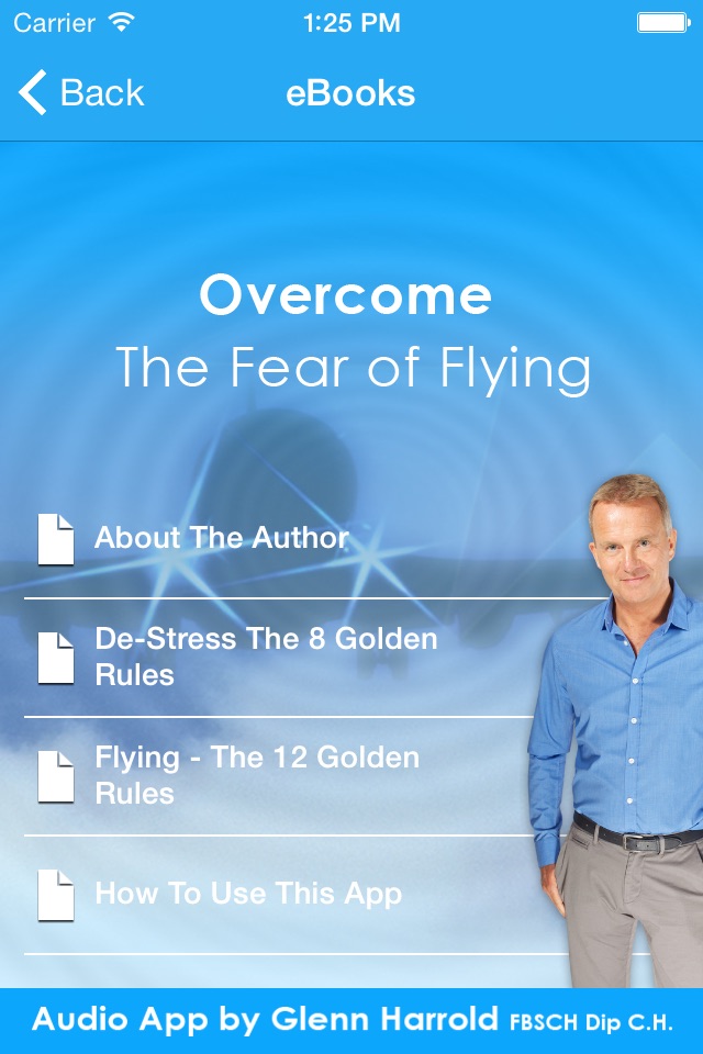 Overcome The Fear of Flying by Glenn Harrold screenshot 4