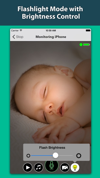 Secure Baby Monitor - Safe Wifi & Bluetooth Video Nanny Camera screenshot-3