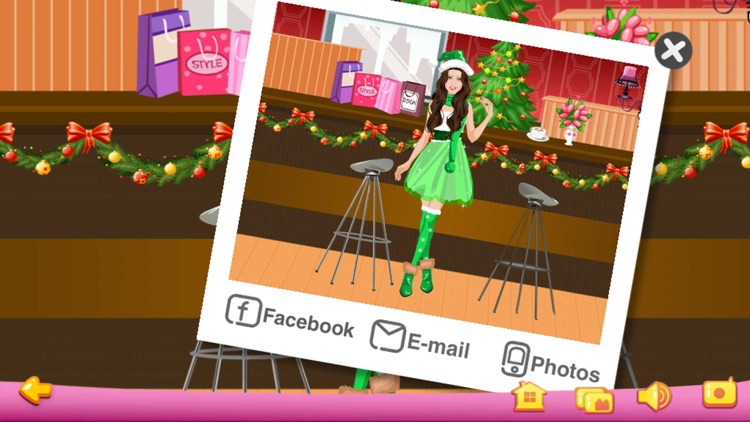 Dress Up - Christmas Girls screenshot-3