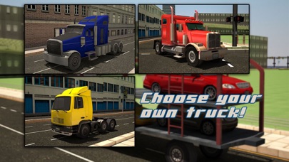 車の輸送トラック - 3Dトランスポーター貨物トラック運転手の駐車シミュレーターのおすすめ画像2