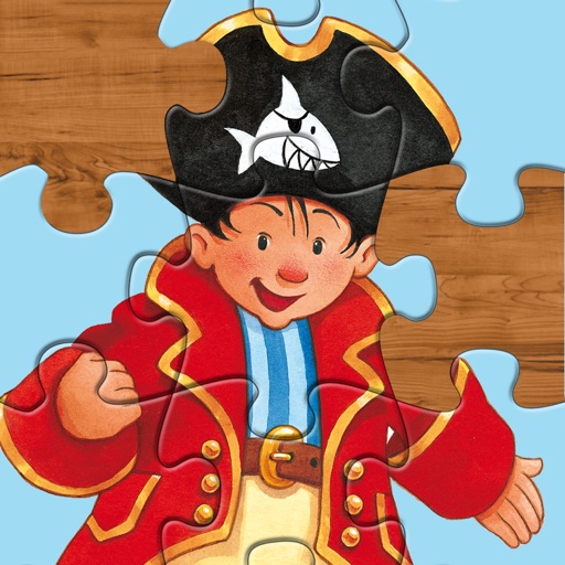 Puzzle fun with Capt'n Sharky iOS App