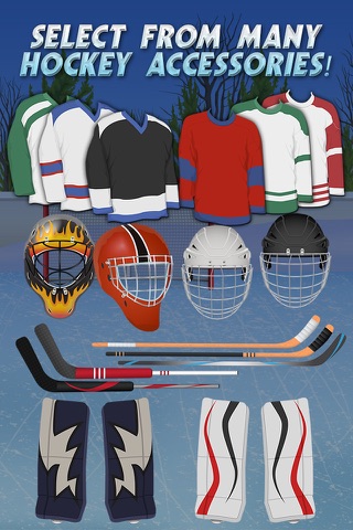 Hockey Dress Up Photo Editor - Make Fun Picture Posts to Share on Instagram, Facebook, Twitter, or email screenshot 3