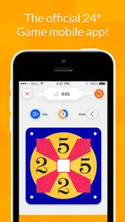 24 game – math card puzzle iphone screenshot 1