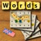 Words English - The rotating letter word search puzzle board game