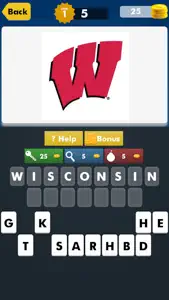 College Sports Logo Quiz ~ Learn the Mascots of National Collegiate Athletics Teams screenshot #4 for iPhone