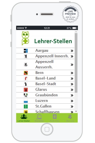 Lehrer-Stellen screenshot 2