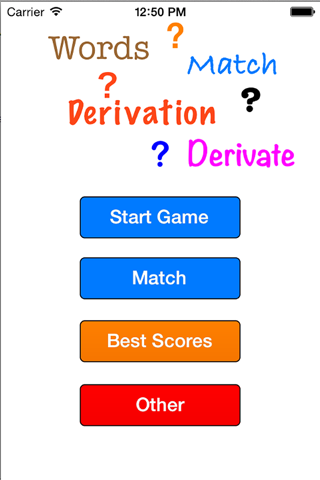 Word Derivation screenshot 3