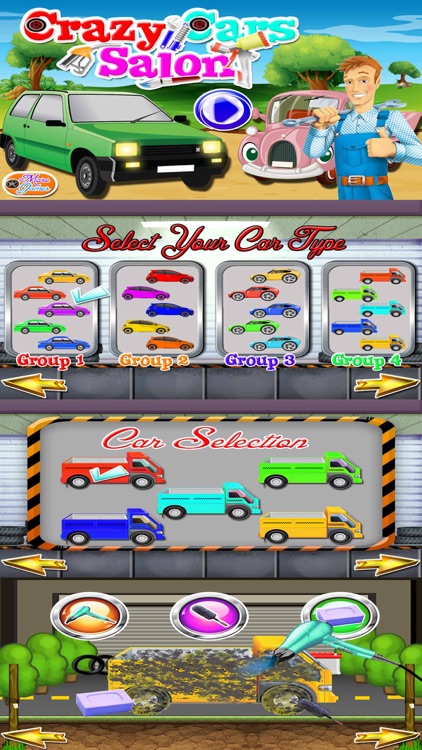Crazy Car Wash Salon Cleaning & Washing Simulator