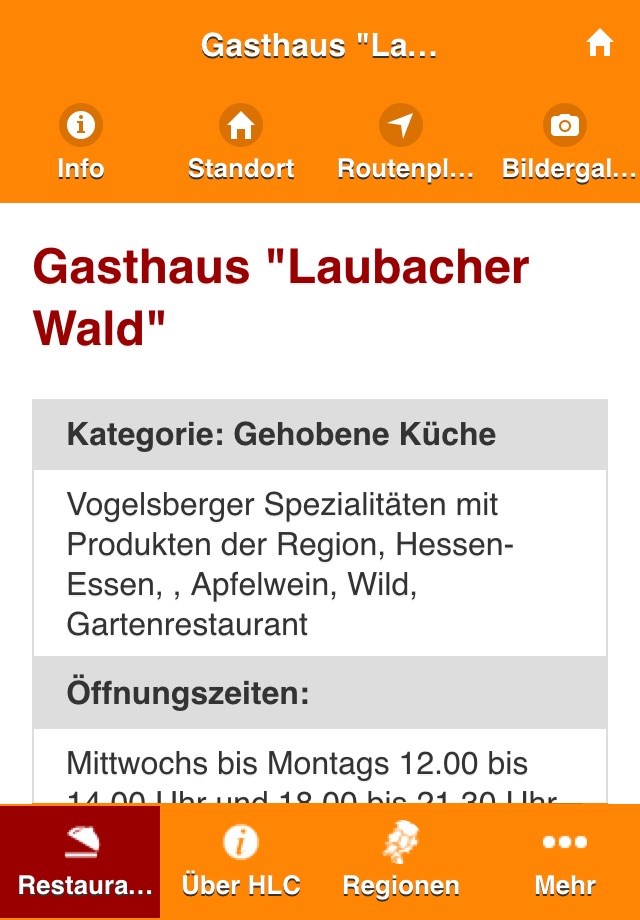 Gastroguide Hessen à la carte screenshot 3