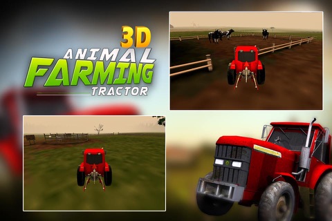 Animal Farming Tractor - Free Simulator Game for the Kids screenshot 2
