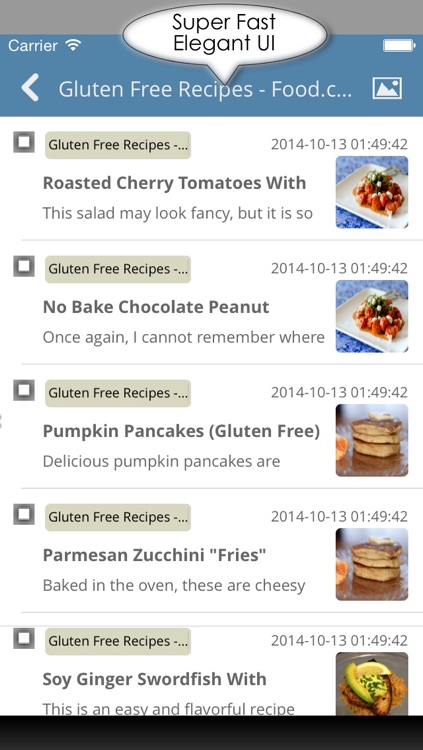Gluten Free diet recipes & Celiac disease news plus healthy vegetarian tips screenshot-3