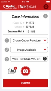 Ryder Tire Upload screenshot #3 for iPhone