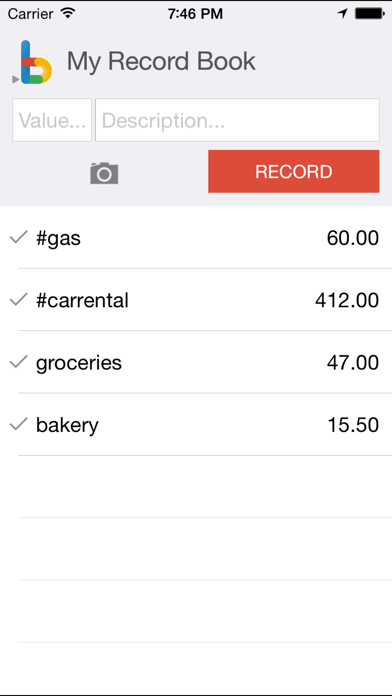 Screenshot #1 pour Bkper
