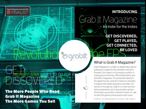 Grab It Media Kit - An Indie Games Magazine screenshot 2