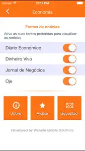 Notícias de Economia screenshot #4 for iPhone