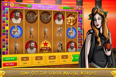 Greek Titan Casino Slots GRAND - The Olympus Gods Lucky 777 Slot Machine Games screenshot 4