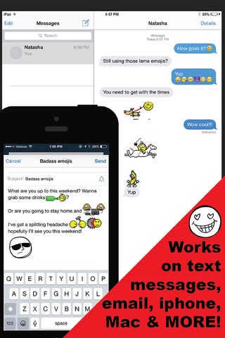 Emoji Stick - Text The Emoticons Texting (Emoticon Emojis) screenshot 2