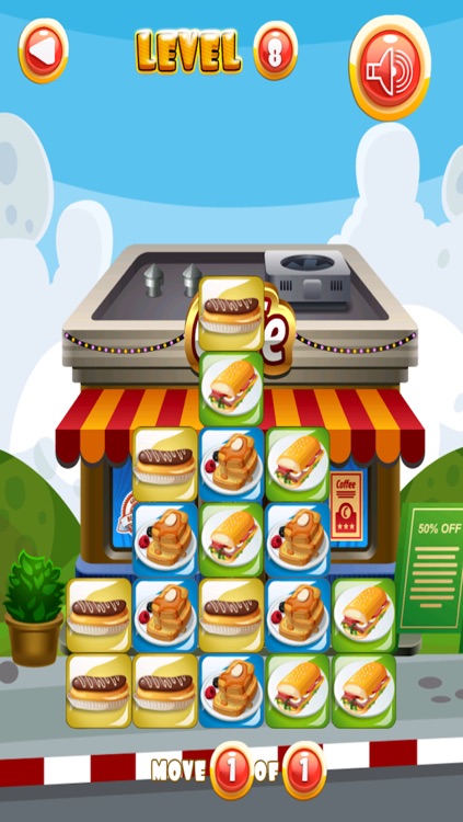 Move the Cubes - Food Pop Diner Edition - Pro screenshot-4