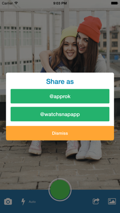 Watch Snap - Social Camera Remote screenshot 3