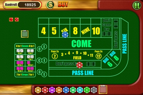 Casino  Mafia- Xtreme Vegas Craps Master Shooter Game screenshot 2