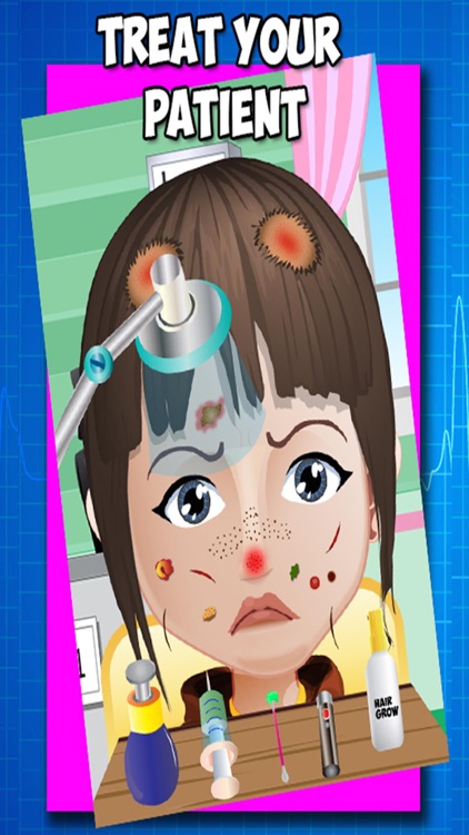 Kids Skin Care Doctor - Amateur surgeon and kids doctor game with body X Ray