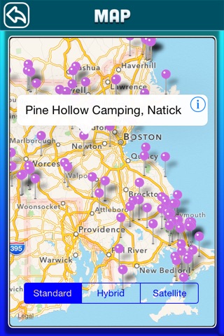 Massachusetts Campgrounds Info screenshot 4