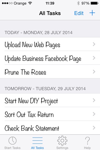 3tasks - Get Things Done screenshot 2