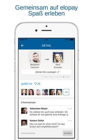 elopay - Freunden Geld senden und fordern screenshot 4