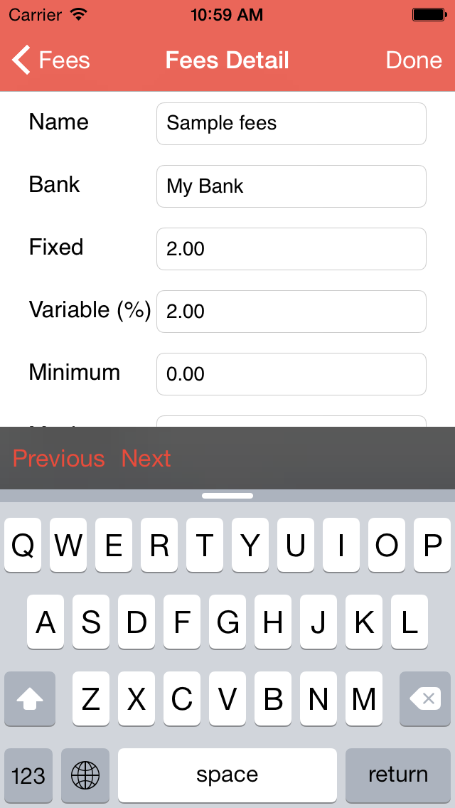 Currency Converter with Fees Calculator