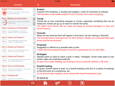 Screenshot #6 pour English for Presentations by Business English Pod