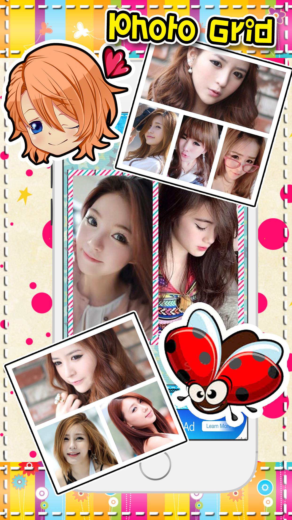 Cartoon Sticker border and Frame