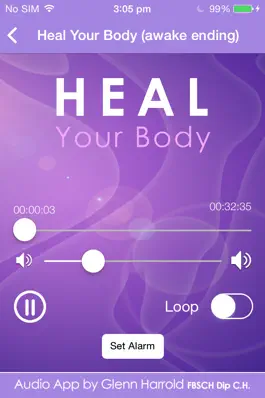 Game screenshot Heal Your Body by Glenn Harrold: Hypnotherapy for Health & Self-Healing hack