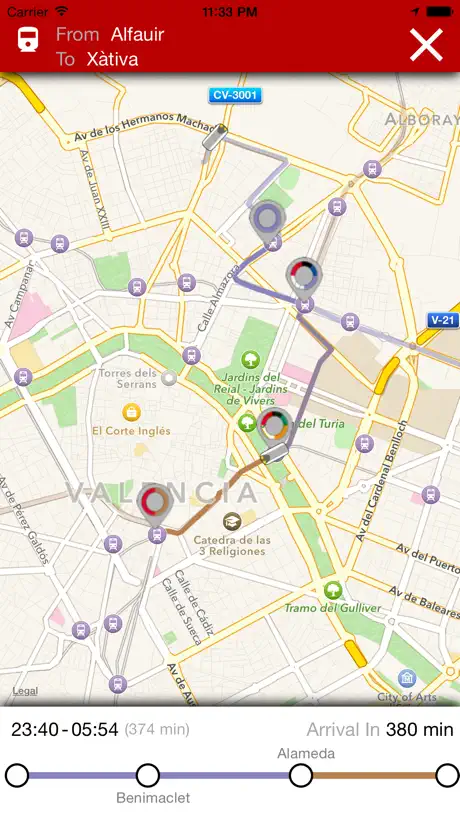 Metro Valencia Offline