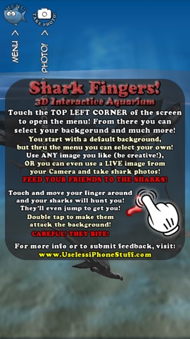 Shark Fingers! 3D Interactive Aquarium FREEのおすすめ画像5