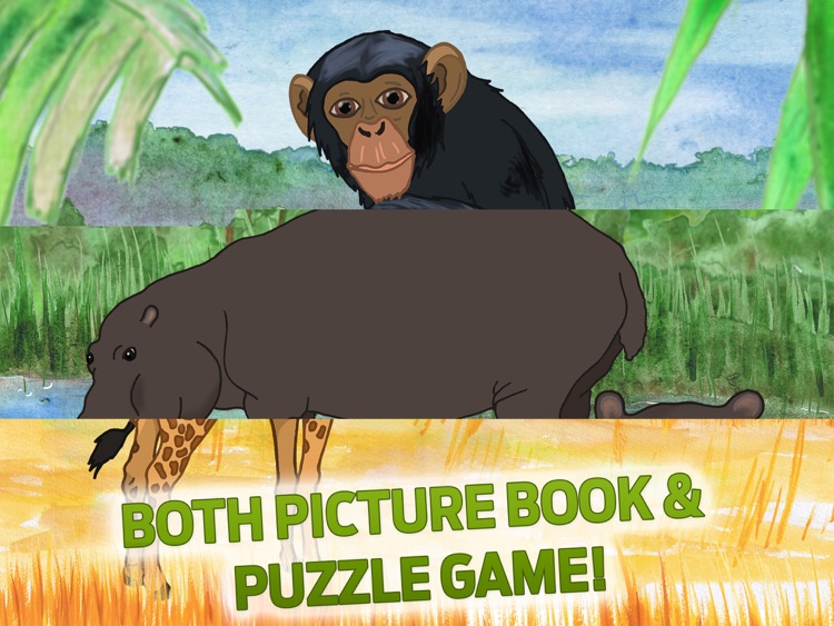 Picture Book for Children – African Wildlife with Flippen for iPad screenshot-4