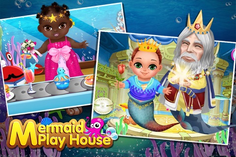 Princess Mermaid Play House screenshot 4