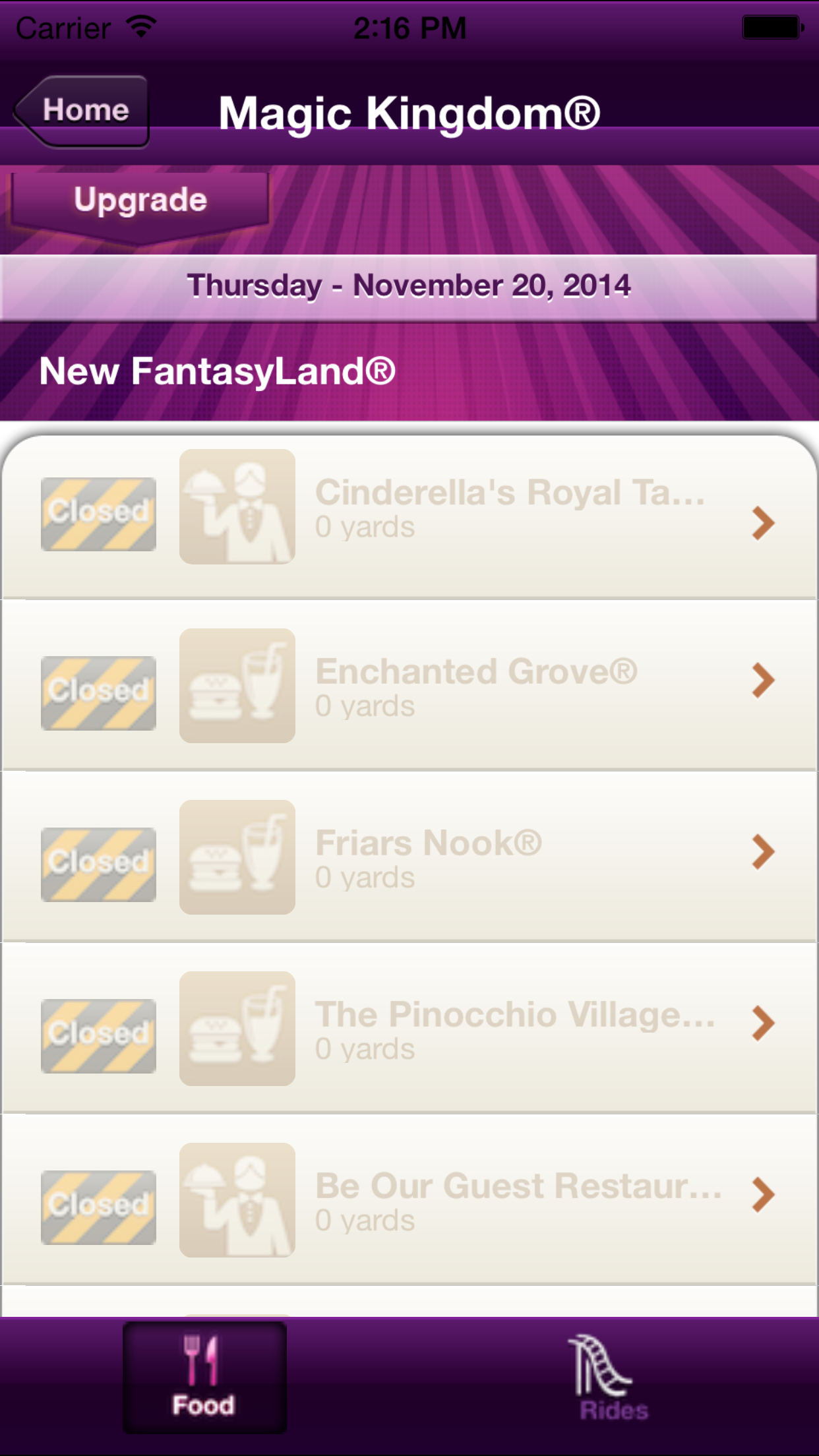 Wait times for Disney World screenshot 4