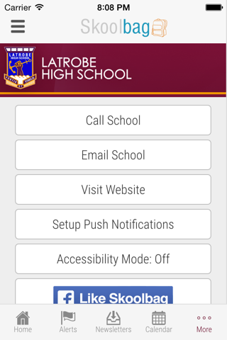 Latrobe High School - Skoolbag screenshot 4