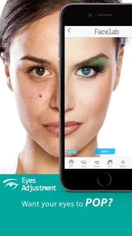Game screenshot FaceLab - perfect makeover cosmetic retouch & free selfie makeup app apk