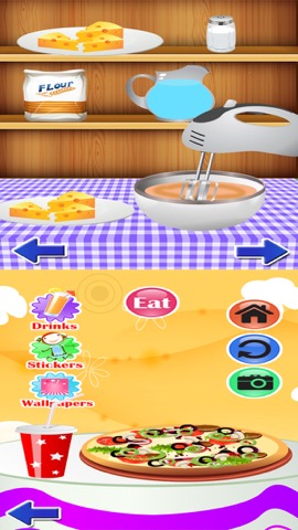 クレイジーなシェフはピザ メーカー - プレイ無料メーカーの調理ゲームのおすすめ画像2