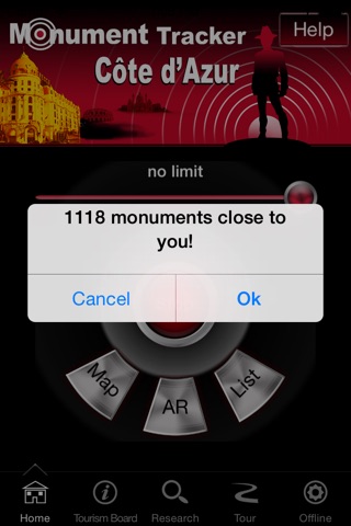 Côte d’Azur Monument Tracker screenshot 2