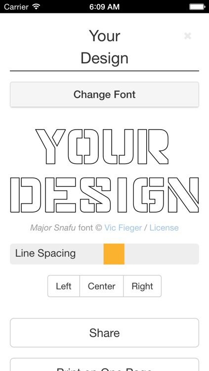 Stencil Printer: Print Full Size Art & Calligraphy Designs