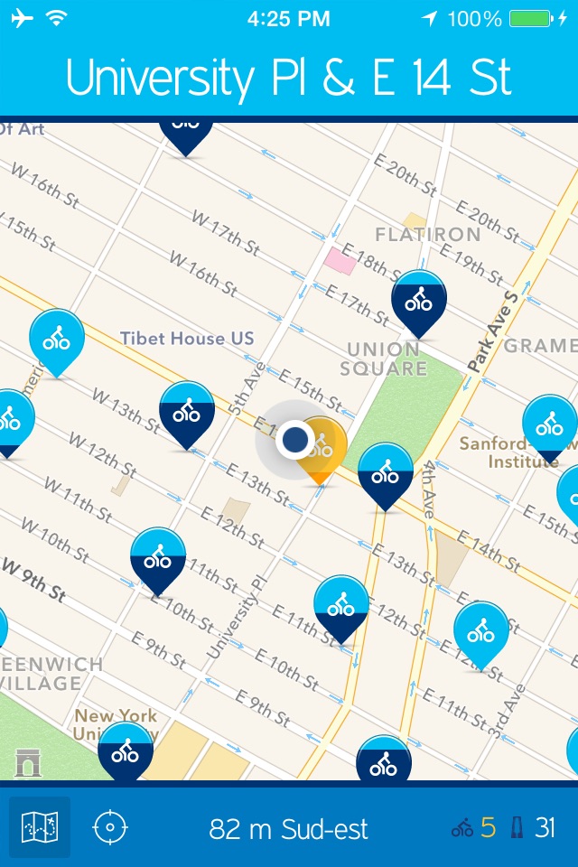 NYC Bikes — A One-Tap Citi Bike App screenshot 4
