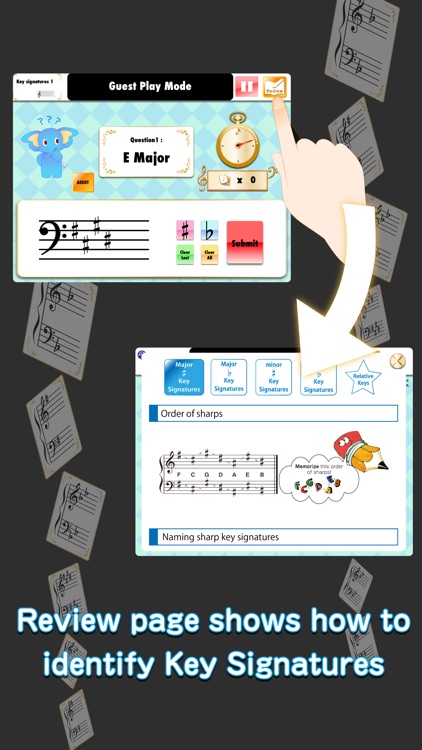 Bastien Key Signature Flashcards screenshot-4
