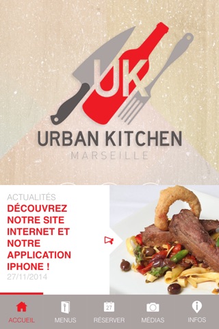 Urban Kitchen - Restaurant Marseille screenshot 2