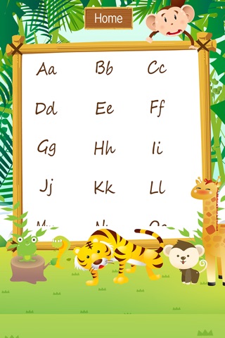 Animal Alphabets Kids - ABC Nursery Rhymes Learning and Fun screenshot 2