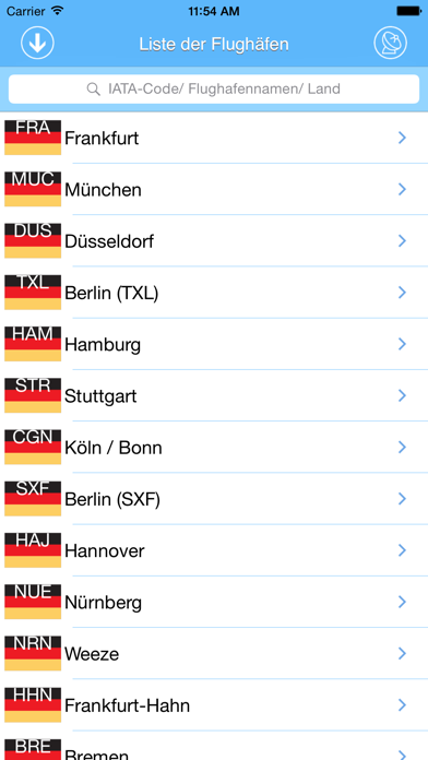 Flughafen DE Airport  iPlane Fluginformationenのおすすめ画像4