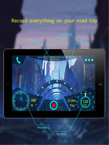 Screenshot #4 pour Monect Car Camcorder - with location tracker and smart record library