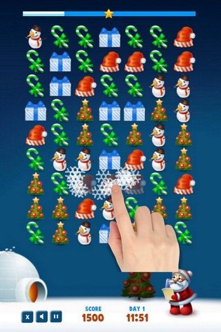 Christmas Rush - Free X-mas Matching Puzzle Game For Kids screenshot 2